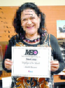 Bacarro named MEO Employee of the Month